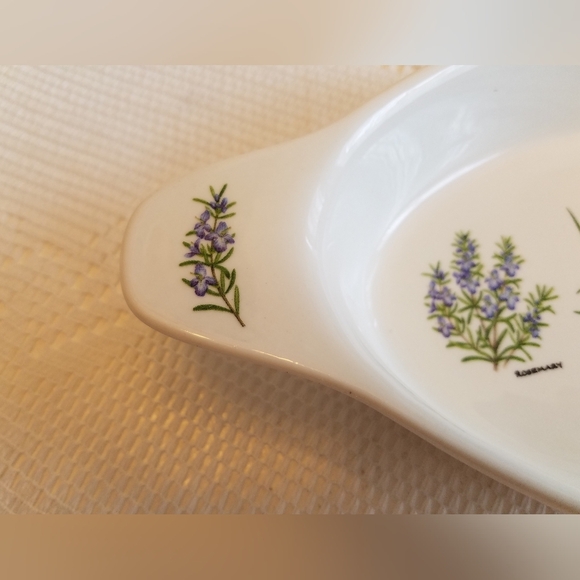 Kent Pottery Collection Au Gratin Ceramic Dish Herbs - Picture 3 of 8